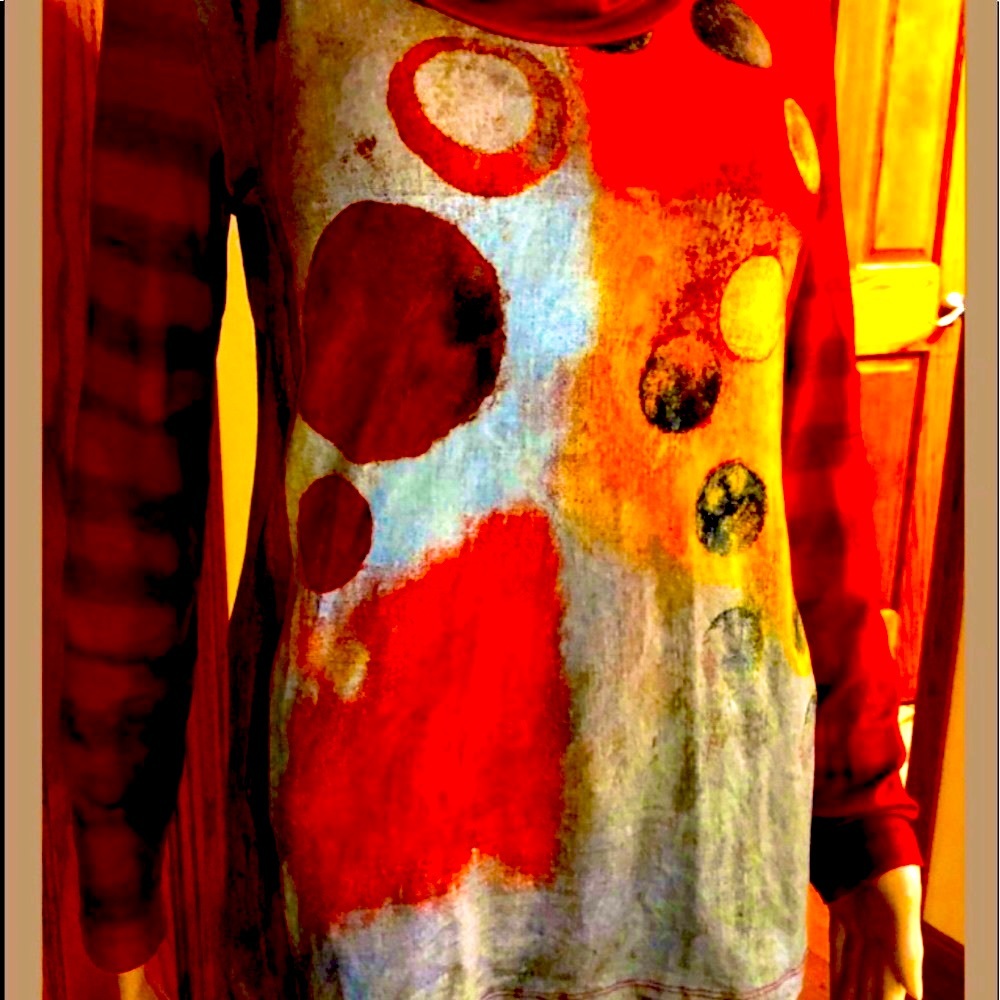 NWT HAND PAINTED